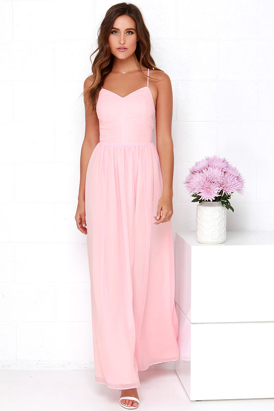 Pink Maxi Dress ...